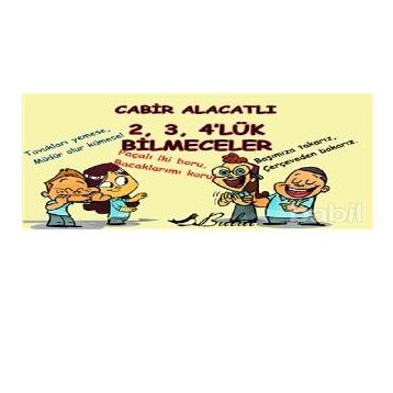 2, 3, 4’lük Bilmeceler - Cabir Alacatlı