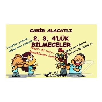 2, 3, 4’lük Bilmeceler - Cabir Alacatlı
