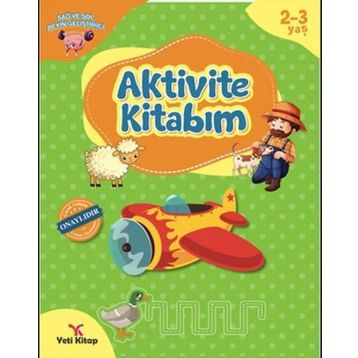 2-3 Yaş Aktivite Kitabım - Yeti Kitap