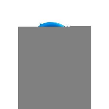 2 Rakam Grabo Mavi 100 cm Folyo Balon