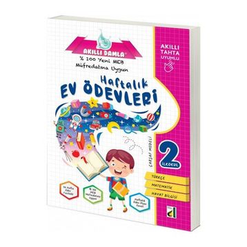 2. Sınıf Akıllı Damla Haftalık Ev Ödevleri Damla Eğitim