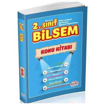 2. Sınıf Bilsem Konu Kitabı - Editör Yayınları