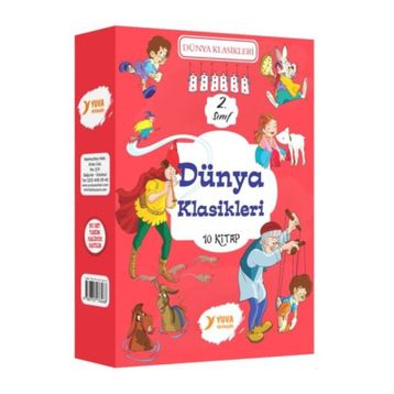 2. Sınıf Dünya Klasikleri 10 Kitap Takım