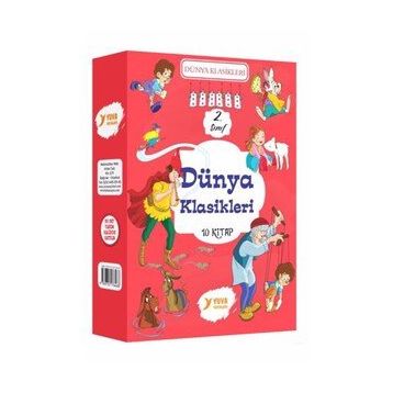 2. Sınıf Dünya Klasikleri 10 Kitap Takım