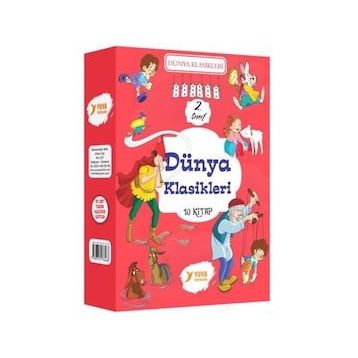 2. Sınıf Dünya Klasikleri 10 Kitap Takım