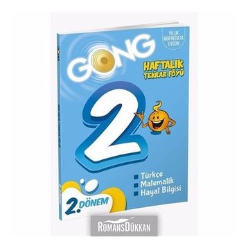 2. Sınıf Haftalık Tekrar Föyü 2. Dönem-Gong Yayınları