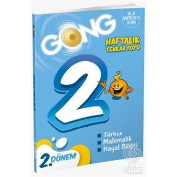 2. Sınıf Haftalık Tekrar Föyü 2. Dönem-Gong Yayınları