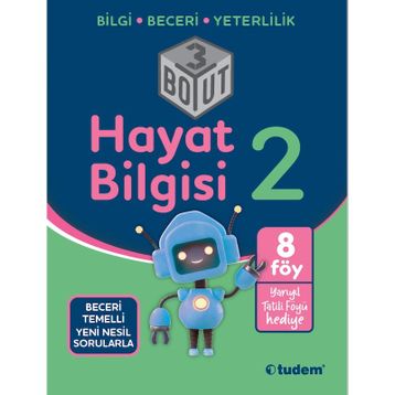 2. Sınıf Hayat Bilgisi 3 Boyut Soru Bankası