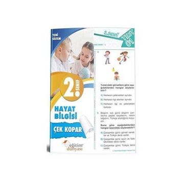 2. Sınıf Hayat Bilgisi Çek Kopar Yaprak Test-Benim Hocam & Eğitim Dünyası
