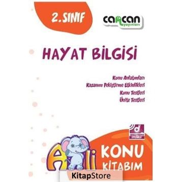 2. Sınıf Hayat Bilgisi Konu Kitabım - Kollektif - Cancan Yayınları