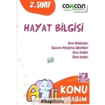 2. Sınıf Hayat Bilgisi Konu Kitabım - Kollektif - Cancan Yayınları