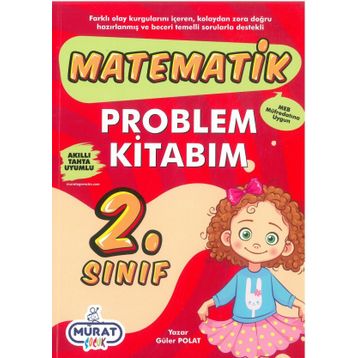 2.Sınıf Matematik Problemler Kitabım - Murat Yayınları