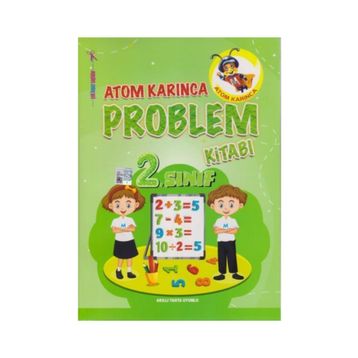 2. Sınıf Problemler Kitabı Ahmet Çelikkol Atom Karınca Yayınları