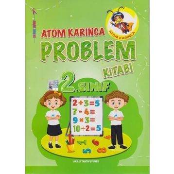 2. Sınıf Problemler Kitabı Ahmet Çelikkol Atom Karınca Yayınları
