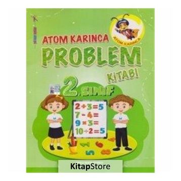 2. Sınıf Problemler Kitabı Ahmet Çelikkol Atom Karınca Yayınları