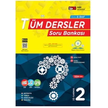 2. Sınıf Tüm Dersler Soru Bankası Test Kitabı Sbm Soru Bankası Merkezi Yayınları