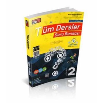 2. Sınıf Tüm Dersler Soru Bankası Test Kitabı Sbm Soru Bankası Merkezi Yayınları