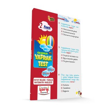 2. Sınıf Tüm Dersler Yaprak Test - Celal Akbaş