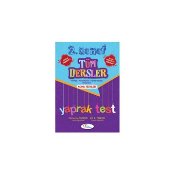 2. Sınıf Tüm Dersler Yaprak Test Tanışır Yayınları