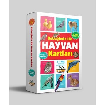 +2 Yaş Bebeğimin Ilk Hayvan Kartları-Parıltı Yayınları