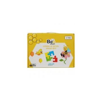 2 Yaş Görsel ve İşitsel Dikkat Seti-Bee Smart