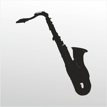 20 cm Klarnet Folyo Sticker