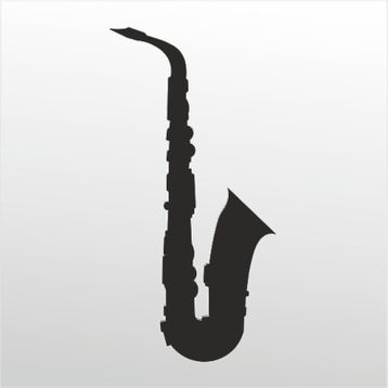20 cm Klarnet Folyo Sticker
