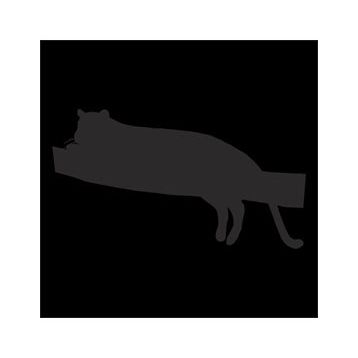20 cm Panter Folyo Sticker