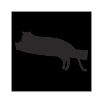 20 cm Panter Folyo Sticker