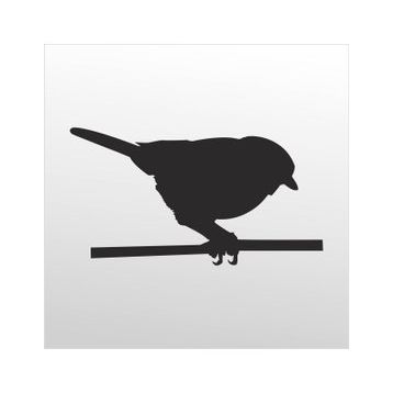 20 cm Serçe Folyo Sticker