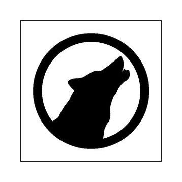 20 cm Uluyan Kurt Folyo Sticker