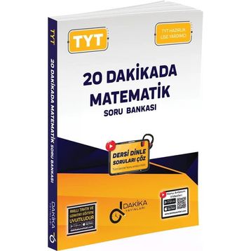 20 Dakikada TYT Matematik Soru Bankası - Dakika Yayınları