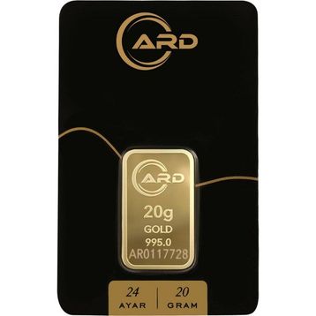 20 gr 24 Ayar Külçe Altın