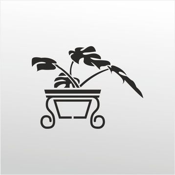 200 cm Çiçek Folyo Sticker