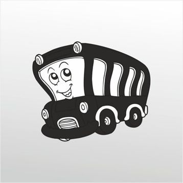 200 cm Minibüs Folyo Sticker
