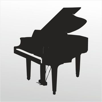 200 cm Piyano Folyo Sticker