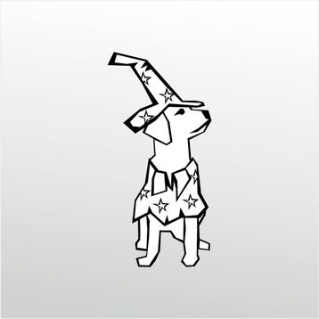 200 cm Tatlı Köpek Folyo Sticker