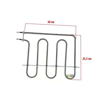 2000 Watt Arçelik Armf4 Mini Fırın Rezistansı Isıtıcısı Izgara Izgaralı Rezistans Isıtıcı