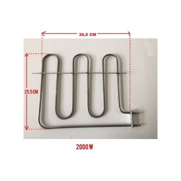 2000 Watt Arçelik Armf4 Mini Fırın Rezistansı Isıtıcısı Izgara Izgaralı Rezistans Isıtıcı