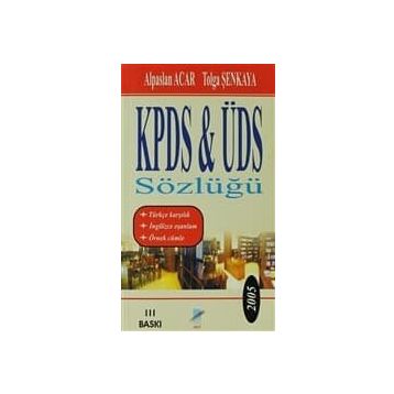 2005 KPDS ve ÜDS Sözlüğü - Alpaslan Acar