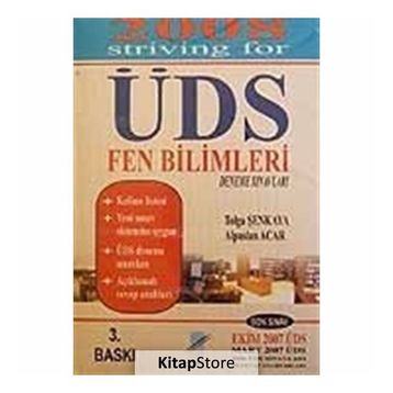 2008 Striving For ÜDS Fen Bilimleri - Tolga Şenkaya alparslan acar