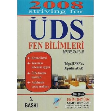 2008 Striving For ÜDS Fen Bilimleri - Tolga Şenkaya alparslan acar