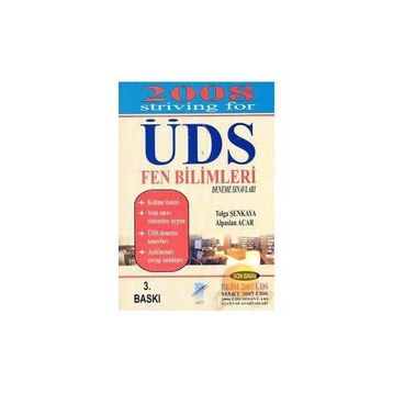 2008 Striving For ÜDS Fen Bilimleri - Tolga Şenkaya alparslan acar