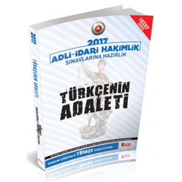 2017 Adli İdari Hakimliği Türkçenin Adaleti Tamamı Çözümlü Soru Bankası Hür Yayınları - Hür Yayınları Komisyon