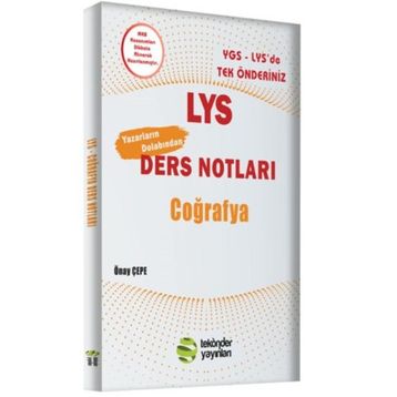 2017 LYS Coğrafya Ders Notları - Önay Çepe