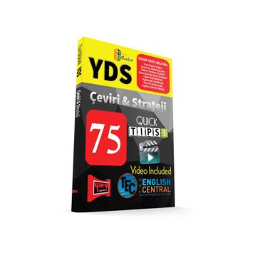 2017 YDS Tamamı Video Anlatımlı Çeviri ve Strateji 75 QUICK TIPS Yargı Yayınları - Fuat Başkan