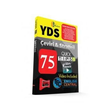 2017 YDS Tamamı Video Anlatımlı Çeviri ve Strateji 75 QUICK TIPS Yargı Yayınları - Fuat Başkan