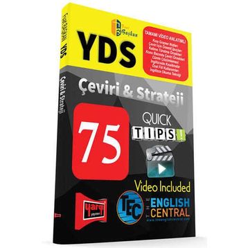 2017 YDS Tamamı Video Anlatımlı Çeviri ve Strateji 75 QUICK TIPS Yargı Yayınları - Fuat Başkan