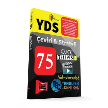 2017 YDS Tamamı Video Anlatımlı Çeviri ve Strateji 75 QUICK TIPS Yargı Yayınları - Fuat Başkan