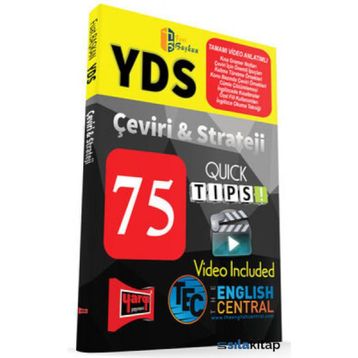 2017 YDS Tamamı Video Anlatımlı Çeviri ve Strateji 75 QUICK TIPS Yargı Yayınları - Fuat Başkan